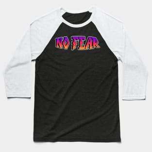 No Fear word letters graffiti style Baseball T-Shirt